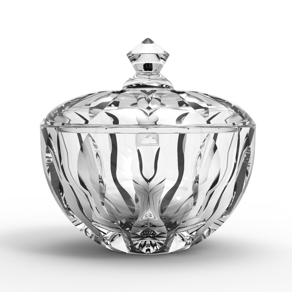 Equinox Чаша с крышкой 12 см (R125630) Rogaska - spb.v-b.ru